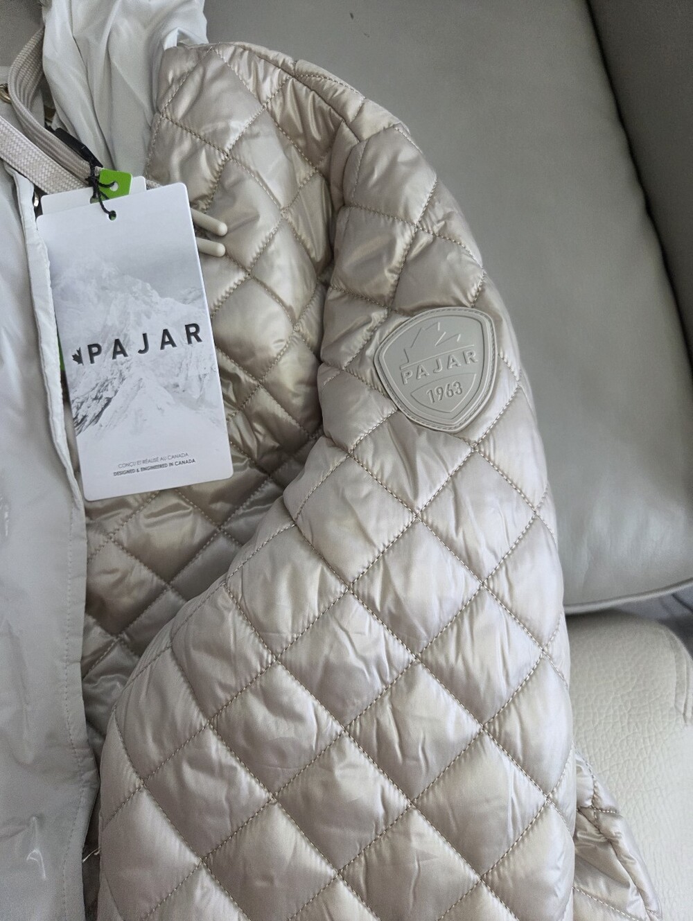 NWT - Pajar Women's Peridot Lightweight Quilted Longline Shacket - Size L - Picture 9 of 16